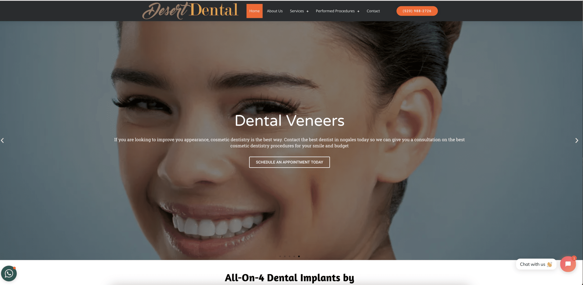 Desert Dental UX/UI
